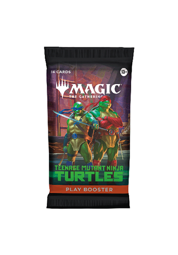 Booster Avulso - Teenage Mutant Ninja Turtles - Booster de Jogo